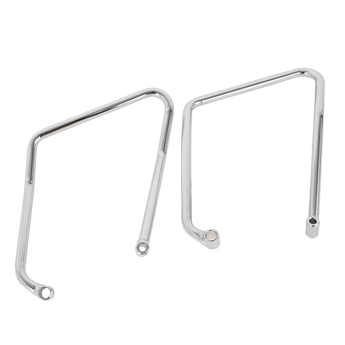 Chrome Saddlebag Support Brackets for Harley Sportster XL 883 1200 (2004-2016)