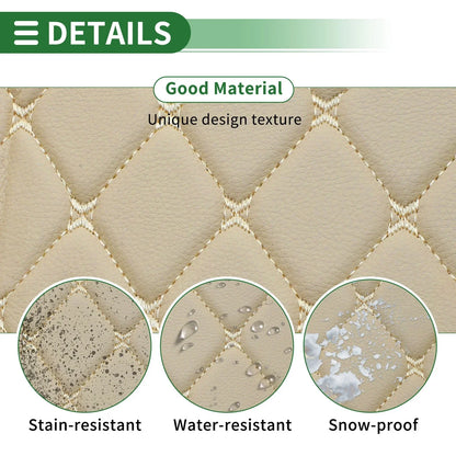 Flat Face Cargo Liner Trunk Mat for Honda CR-V Hybrid (2017-2021) Beige XPE