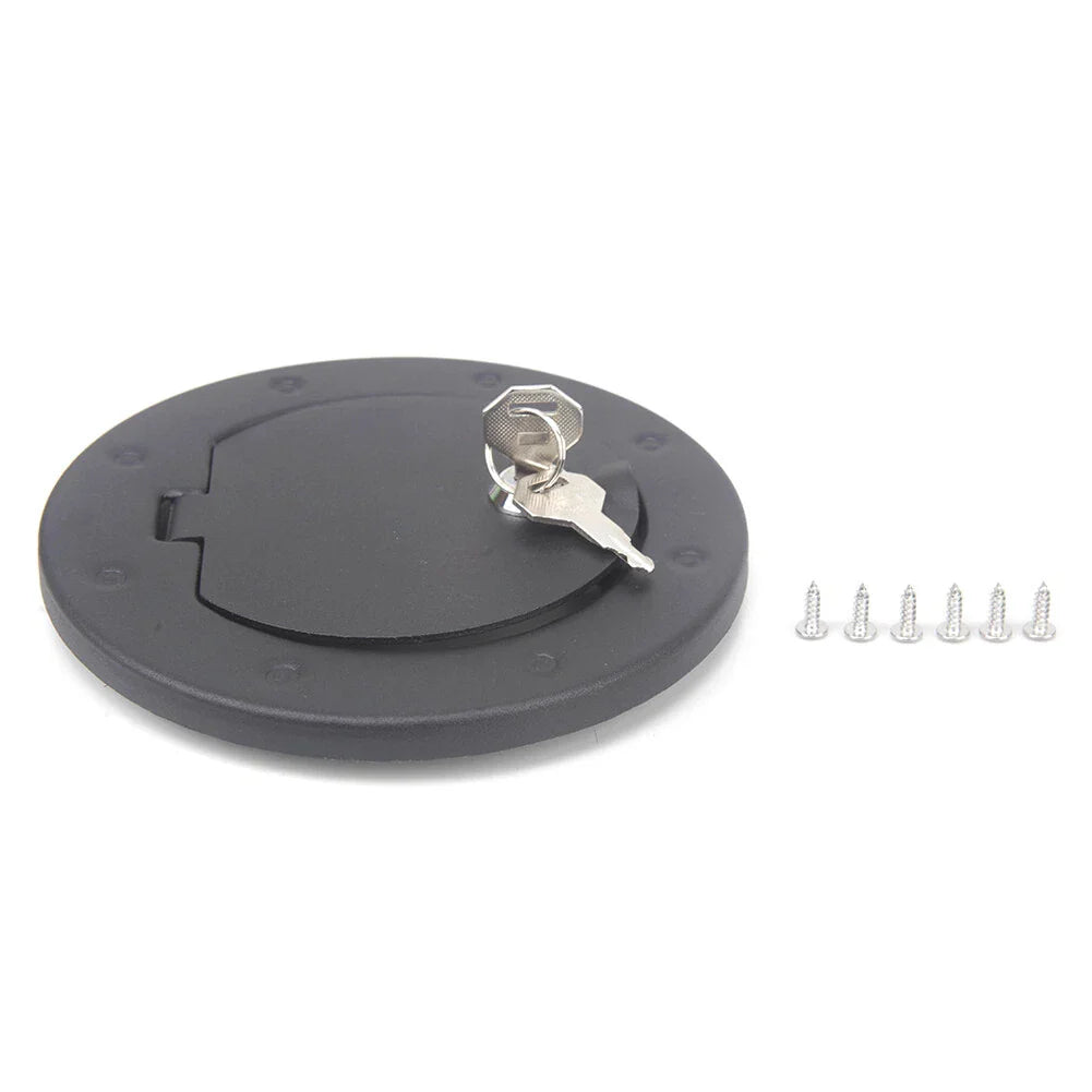Locking Fuel Filler Cap with Key for Jeep Wrangler JK (2007-2017)