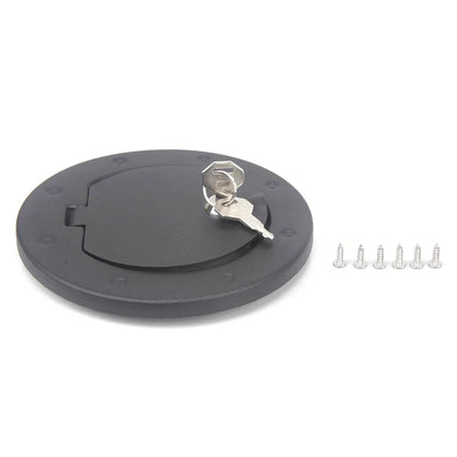 Locking Fuel Filler Cap with Key for Jeep Wrangler JK (2007-2017)
