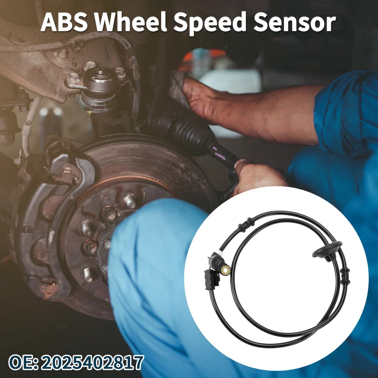 ABS Wheel Speed Sensor for Mercedes-Benz C280 (2001-2007)