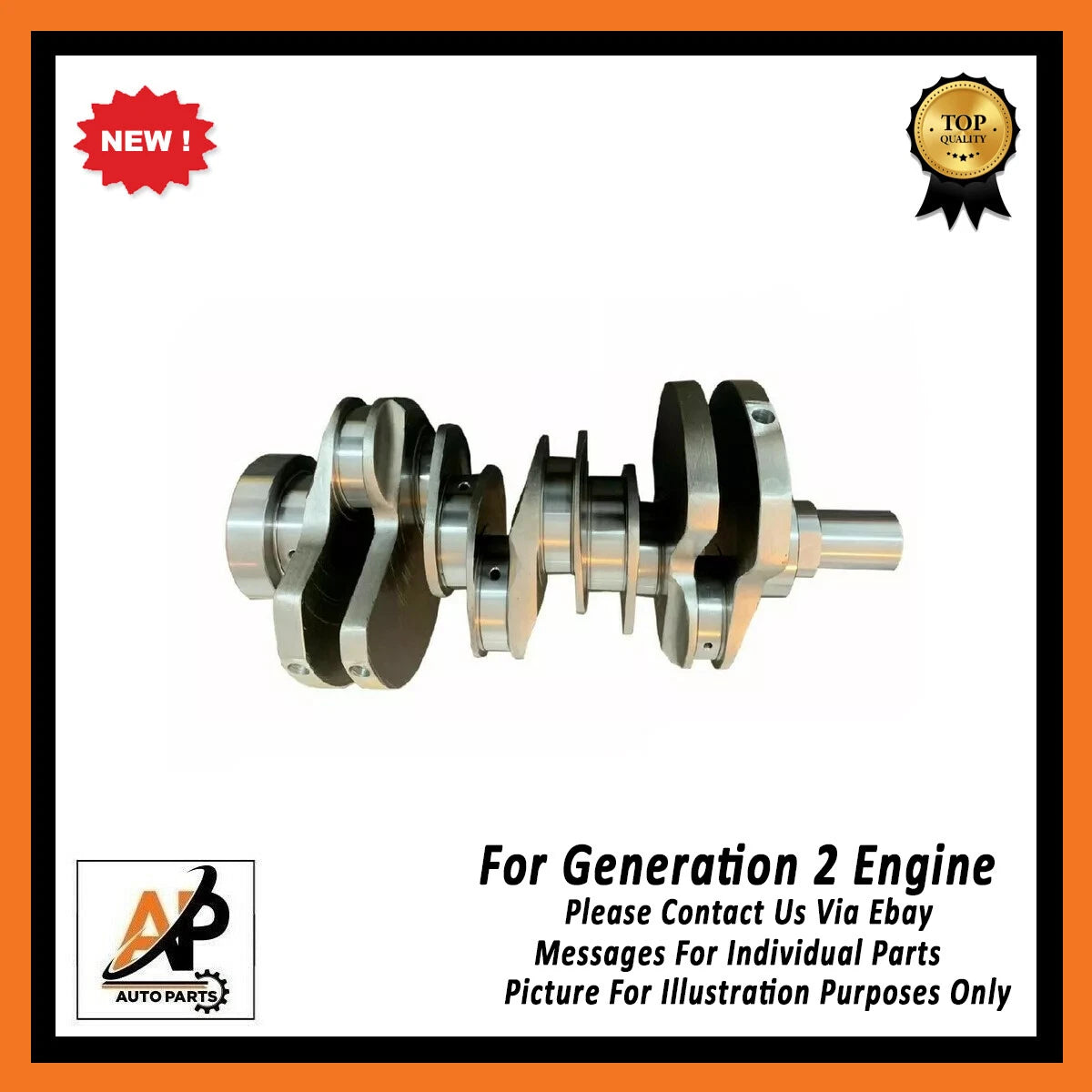 Forged Crankshaft Heavy Duty Engine Rebuild Kit for Jaguar 3.0D (2012–2017)