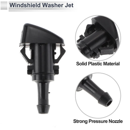 Windshield Washer Nozzle & 6 x Hose Connectors for Dodge