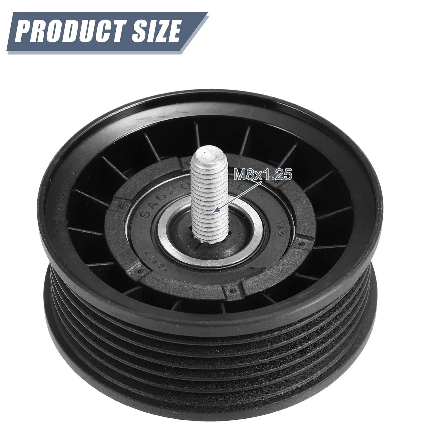 Drive Belt Idler Pulley for Mercedes-Benz C 300 3.5L (2013-2014)