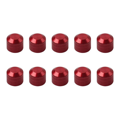 10 x Engine Cover Bolts Screw Caps CNC Red for Harley Twin Cam Electra Glide Dyna