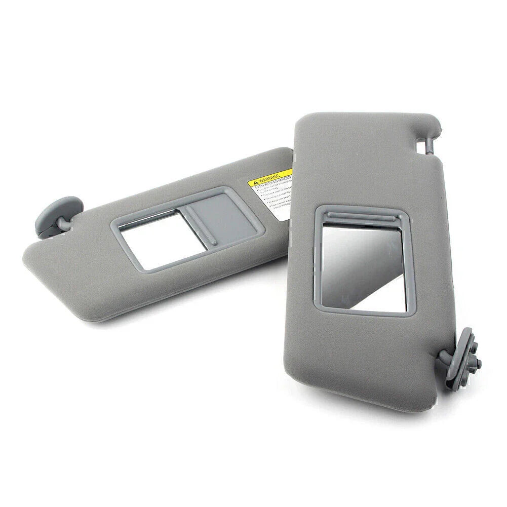 Gray Sun Visors for Toyota Tacoma (2005-2015)