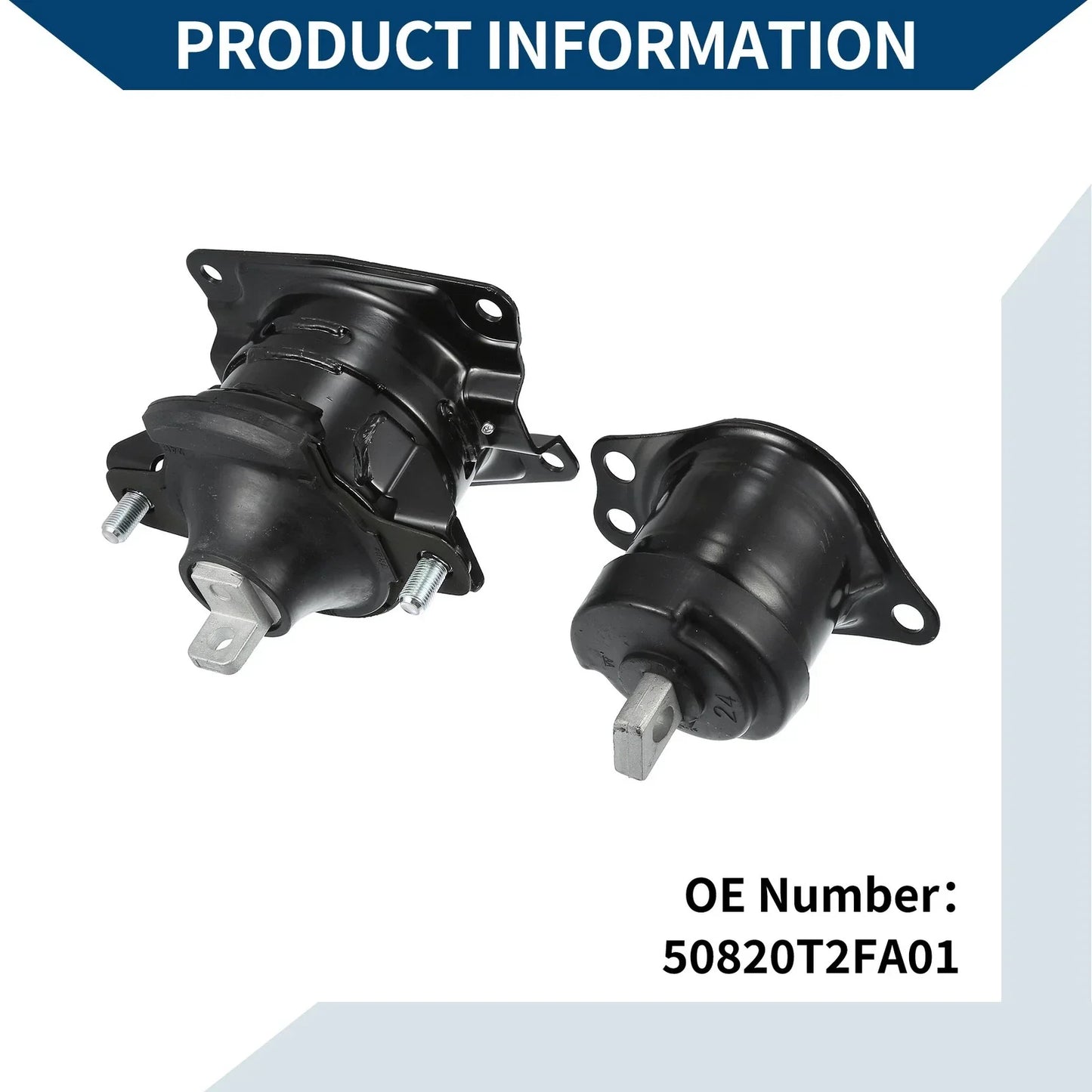 Engine Motor Mount Front for Honda Accord L4 2.4L (2013-2017) - 1 Set