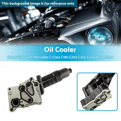 Engine Oil Filter Housing for Mercedes C-Class C180 C200 (2007-2015)