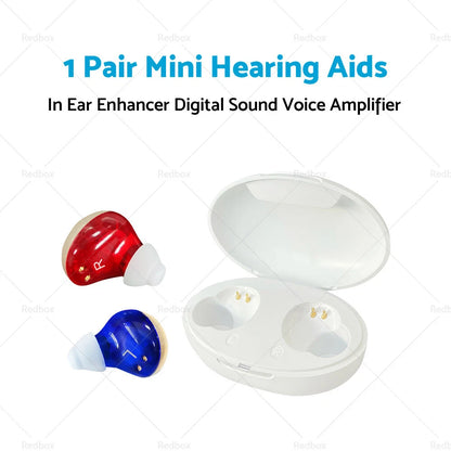Digital Sound Voice Amplifier Mini Hearing Aids  In Ear Enhancer USB