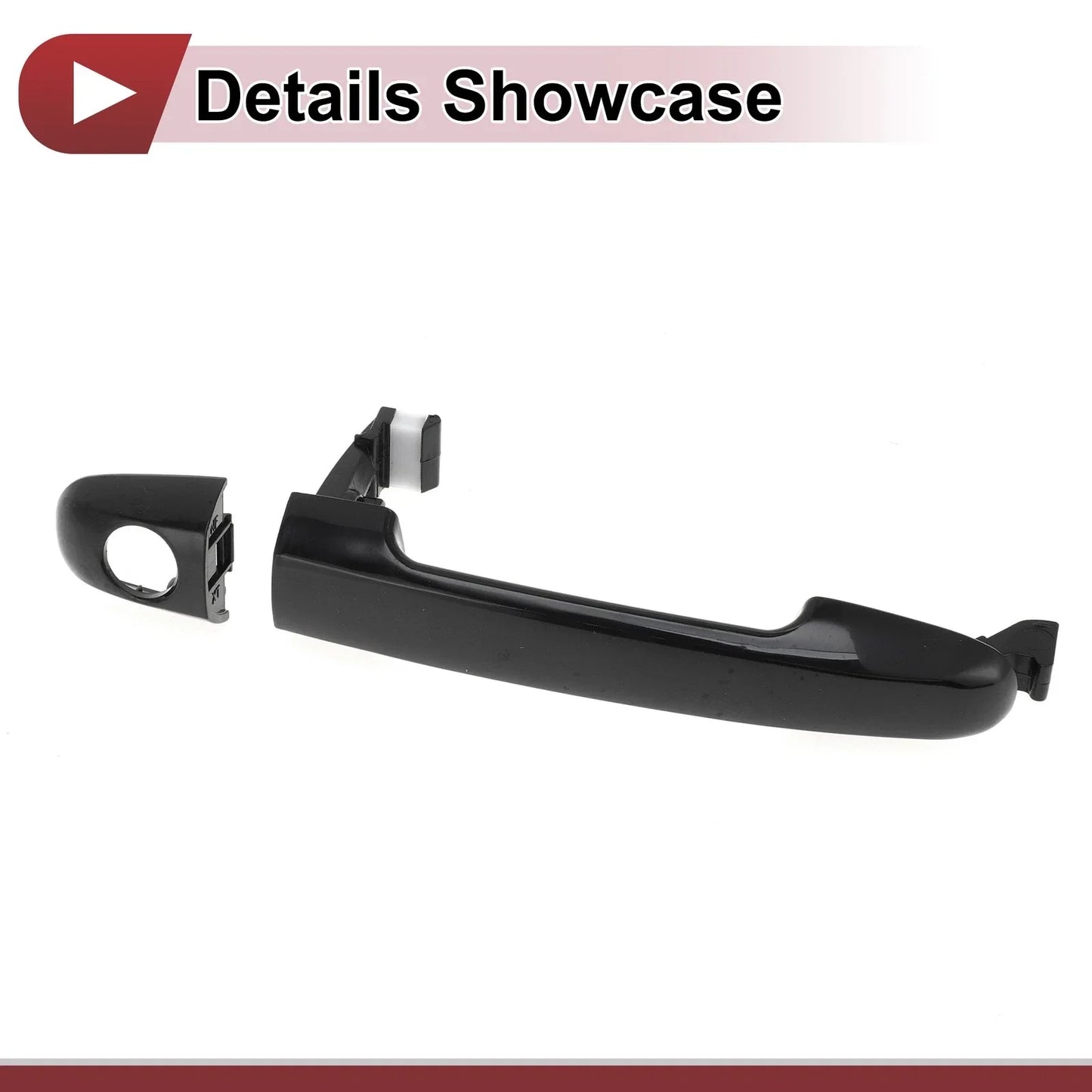 Car Door Handle Grip for Hyundai Sonata 2005-2010 Front Left Black