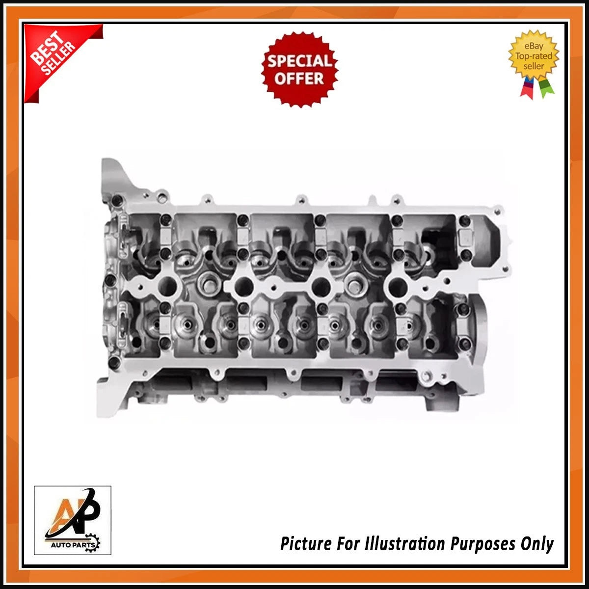 Bare Cylinder Head and Camshaft Kit Replacement for Nissan Pulsar (2013–2021)