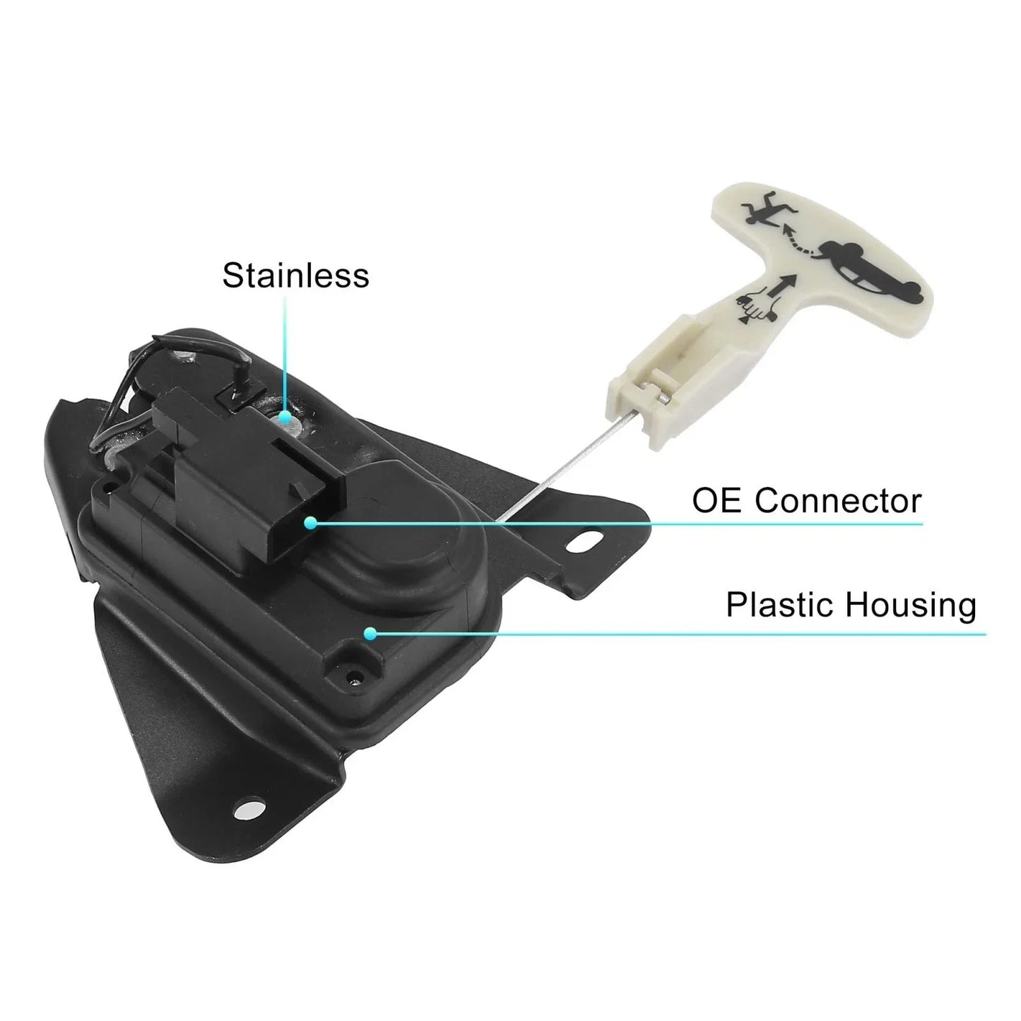 Rear Tailgate Lock Actuator for Dodge Chrysler (2011-2019)