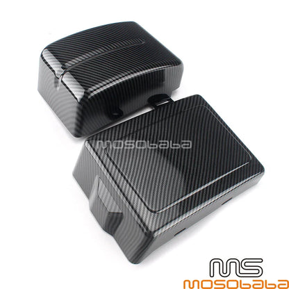 Carbon Side Battery Fairing Cover for Harley Dyna Fat Bob FXDF (2006-2017)
