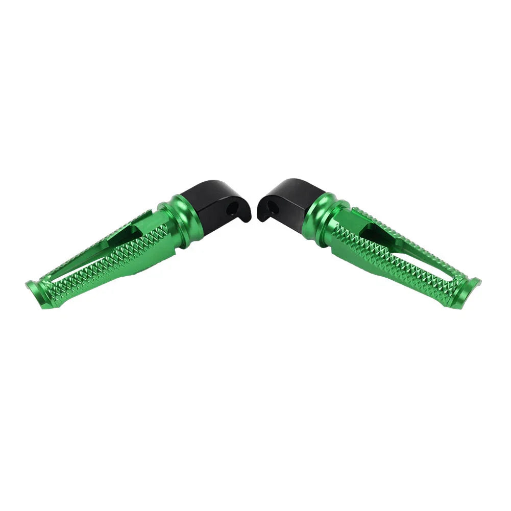 Rear Passenger Foot Pegs Green for Yamaha R3 R15 R25 MT-03 MT-07 MT-09 XSR700