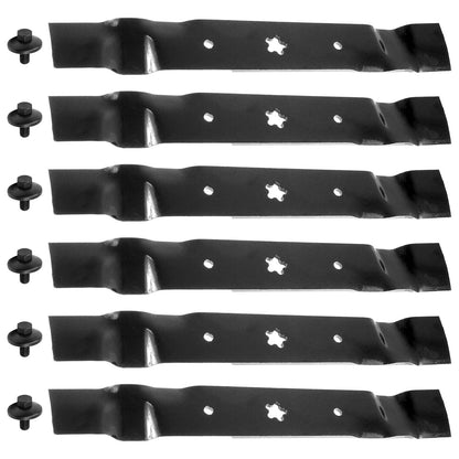 Deck Mulching Blades with Bolts Kit for Husqvarna 54 Inch (Fits Select Models)
