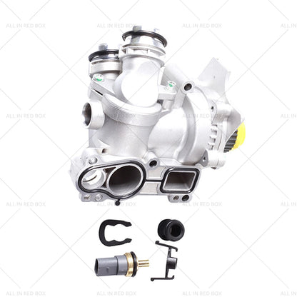 Water Pump Thermostat Kit for Audi A3 A4 Q3 TT 2.0L 1.8L TFSI (2013-2020)