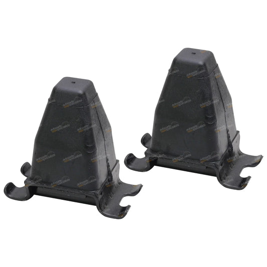 2 x Rear Leaf Spring Bump Stops for Toyota Hilux LN65 YN65 YN67 (1983–1988)