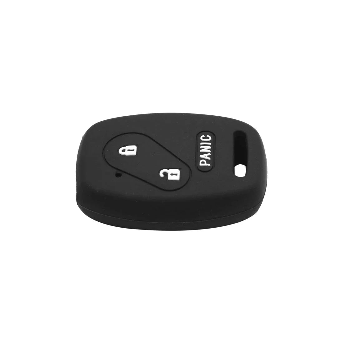 Black Silicone 2 x Button Remote Key Cover Case for Honda