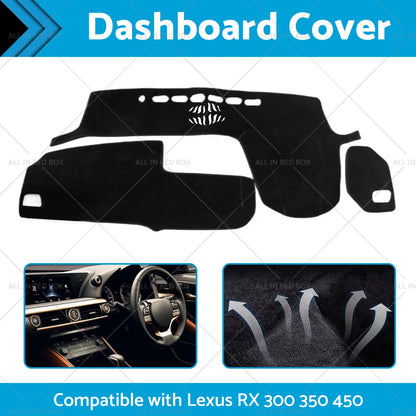 Dash Mat Carpet for Lexus RX 300 350 450 (2016-2019)