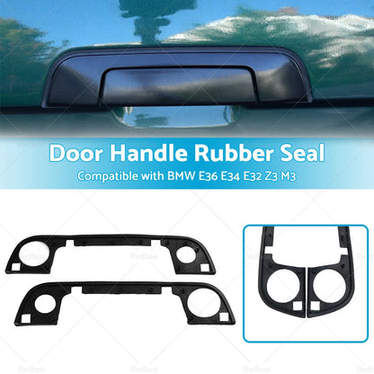 Exterior Door Handle Rubber Seals for BMW E36 E34 E32 Z3 M3 (1990-1999)