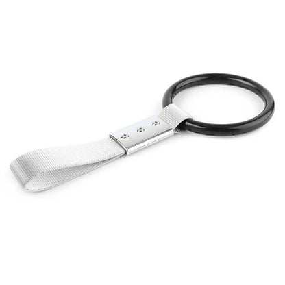 Tsurikawa Ring Handle Strap Charm for Subway Train Bus - Black