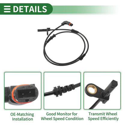 ABS Wheel Speed Sensor for Mercedes-Benz W221 (2005-2013)