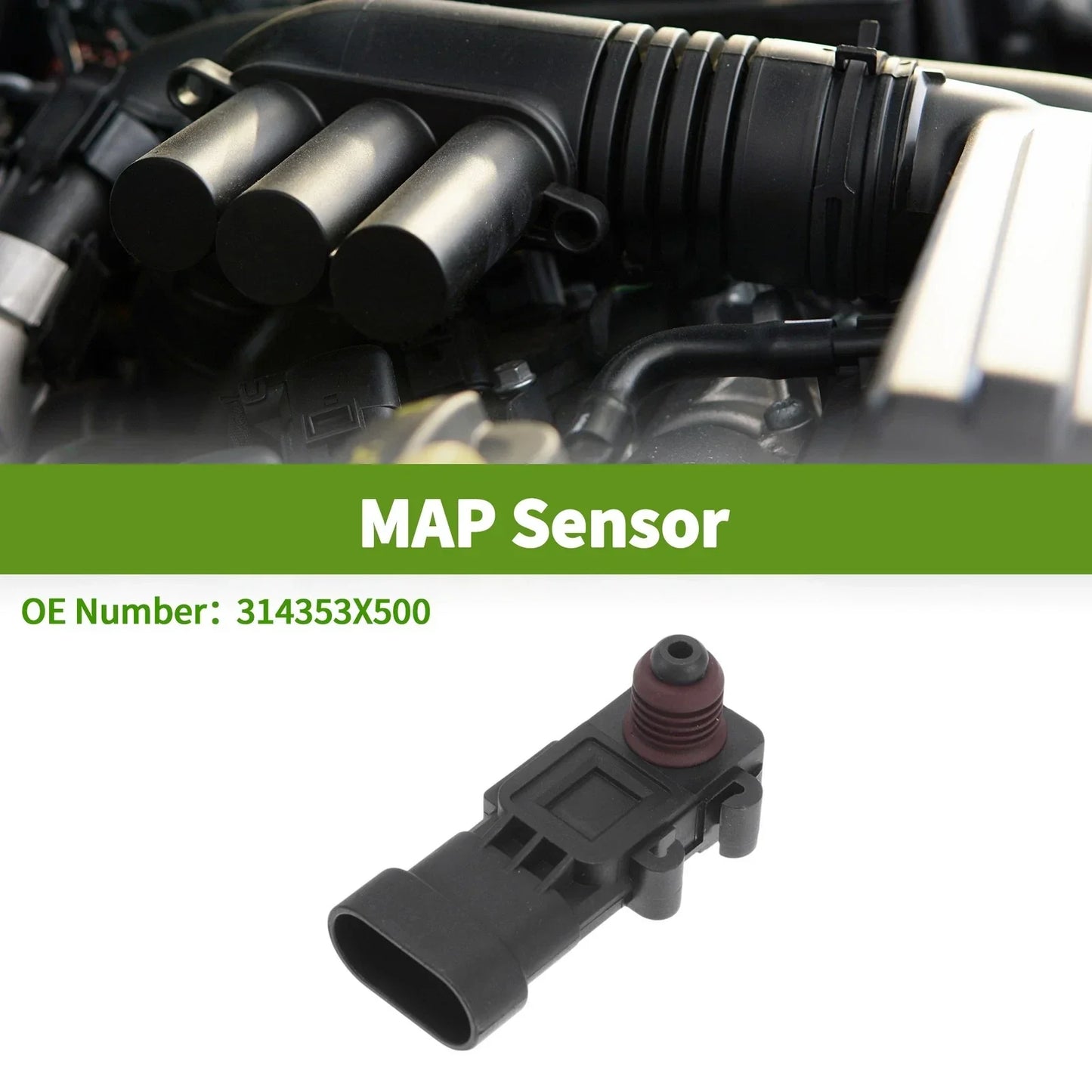 MAP Sensor for Hyundai Elantra 2011-2016 (2 x)