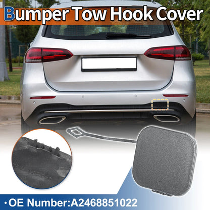Rear Tow Hook Cover for Mercedes-Benz B-Class (2012-2019) Gray