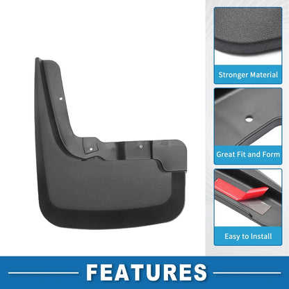 Mud Flap Splash Guard for Chevy Silverado 1500 2019-2024 4WD