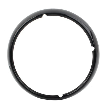 7" Headlight Trim Ring Visor Light Cover for Harley Touring Electra Street Glide