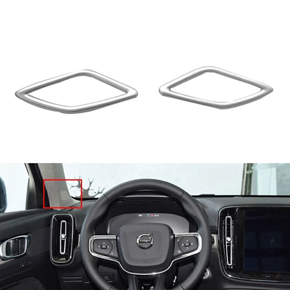 A-Pillar Speaker Cover Trim for Volvo XC40 (2018-2020) Silver