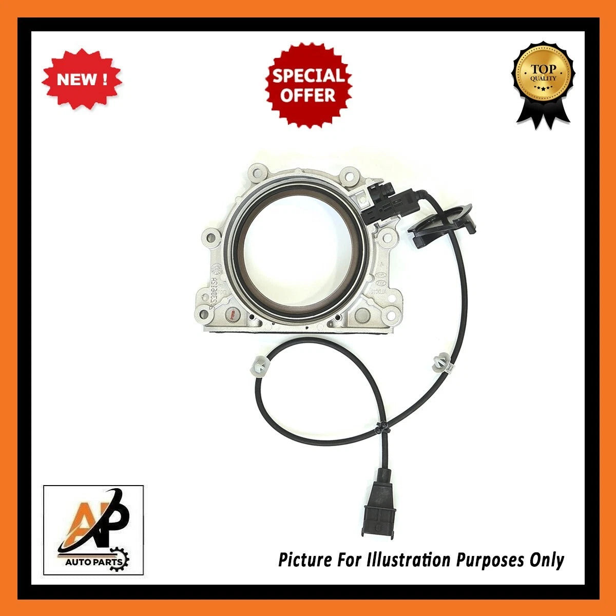 Crankshaft Seal With Sensor Replacement for Hyundai Santa Fe (2009–2016)