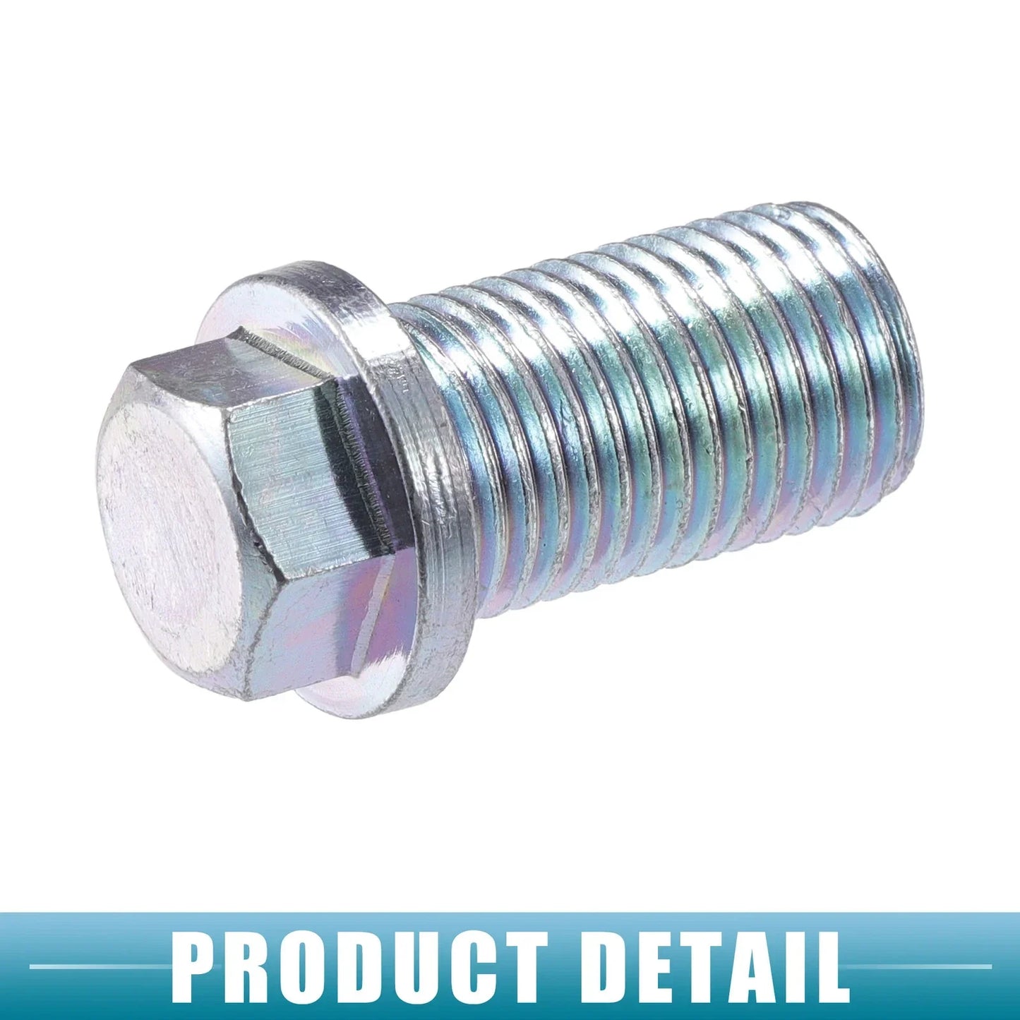 Oil Drain Plug for Mercedes-Benz 190D (1984-1989) Silver Tone
