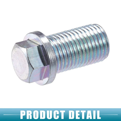 Oil Drain Plug for Mercedes-Benz 190D (1984-1989) Silver Tone