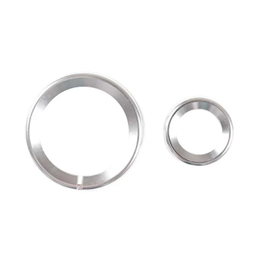 Silver Multimedia Knob Ring for Alfa Romeo Giulia Stelvio (2020-2021)