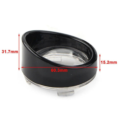 Turn Signal Light Lens Cover Bezels for Harley Davidson Softail