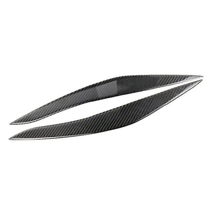 Carbon Fiber Headlight Eyelid Covers for BMW 5 Series (2011-2017)
