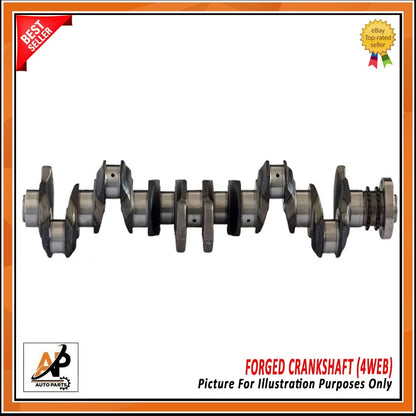 Forged Crankshaft and Bearings for BMW X4 X5 X6 3.0 N57D30 (2011–2020)
