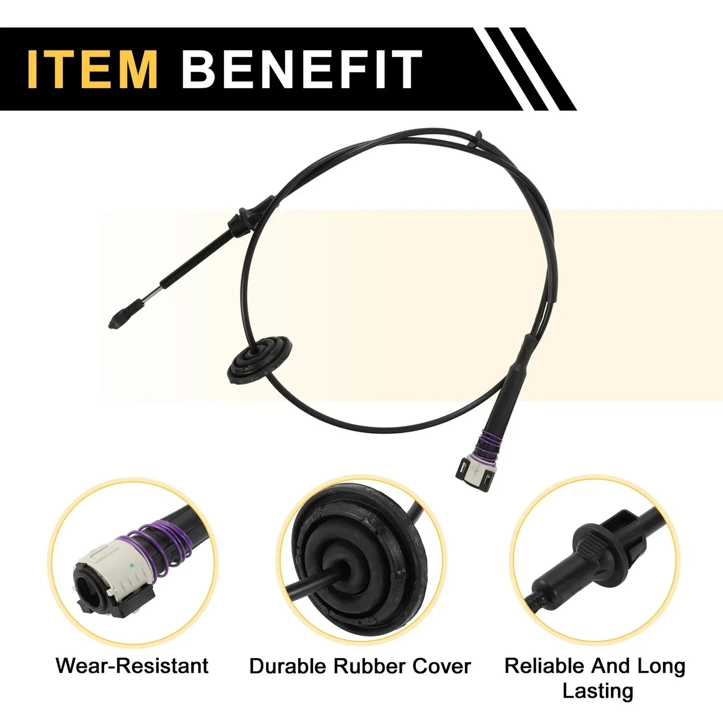 Auto Transmission Gear Shifter Cable for Chevrolet Silverado 1500 (1999-2007)