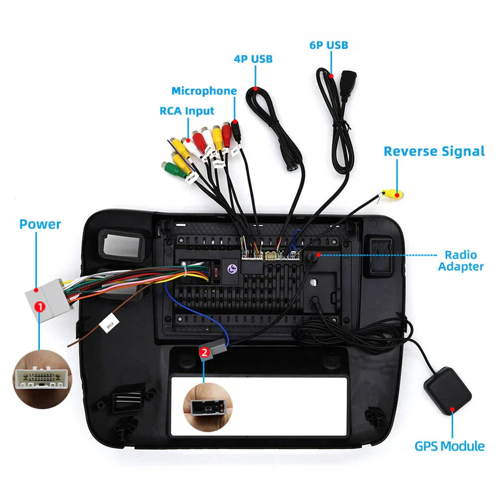 9'' Android Car Stereo Radio Navigation for Nissan Patrol (1997-2009)