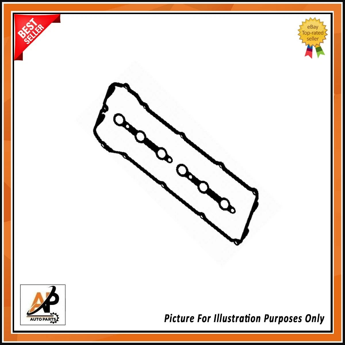 Cylinder Head Cover Gasket Set for BMW Z3 Z4 X5 M54 (1996–2006) Replacement