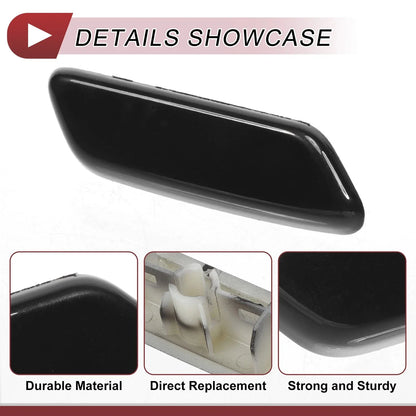 Front Right Washer Nozzle Cover for Lexus IS250 (2009-2010) - Black 1 x Cap