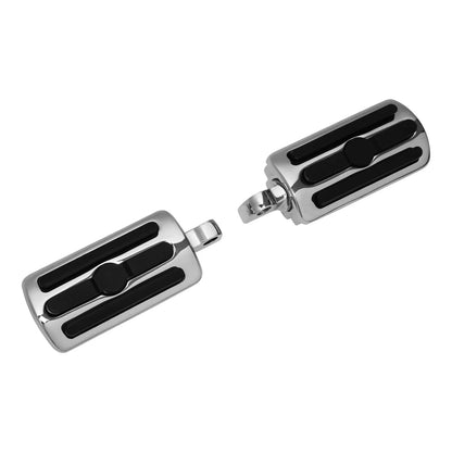 10mm Highway Foot Pegs Male Mount for Harley Touring Electra Street Road Glide