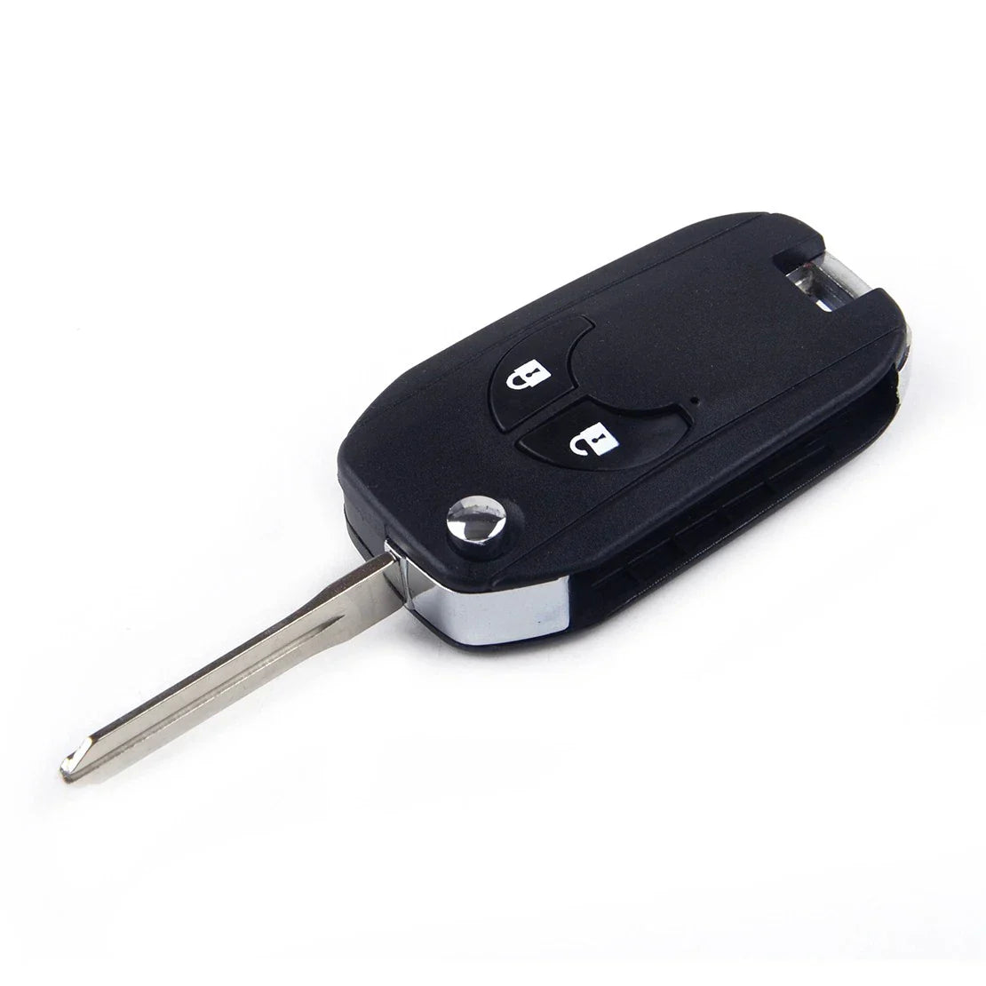 2 x Button Flip Key Protective Case Cover for Nissan Cube Micra Qashqai (2010-2013)