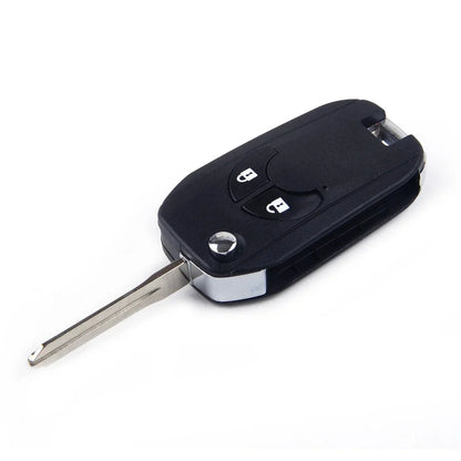 2 x Button Flip Key Protective Case Cover for Nissan Cube Micra Qashqai (2010-2013)