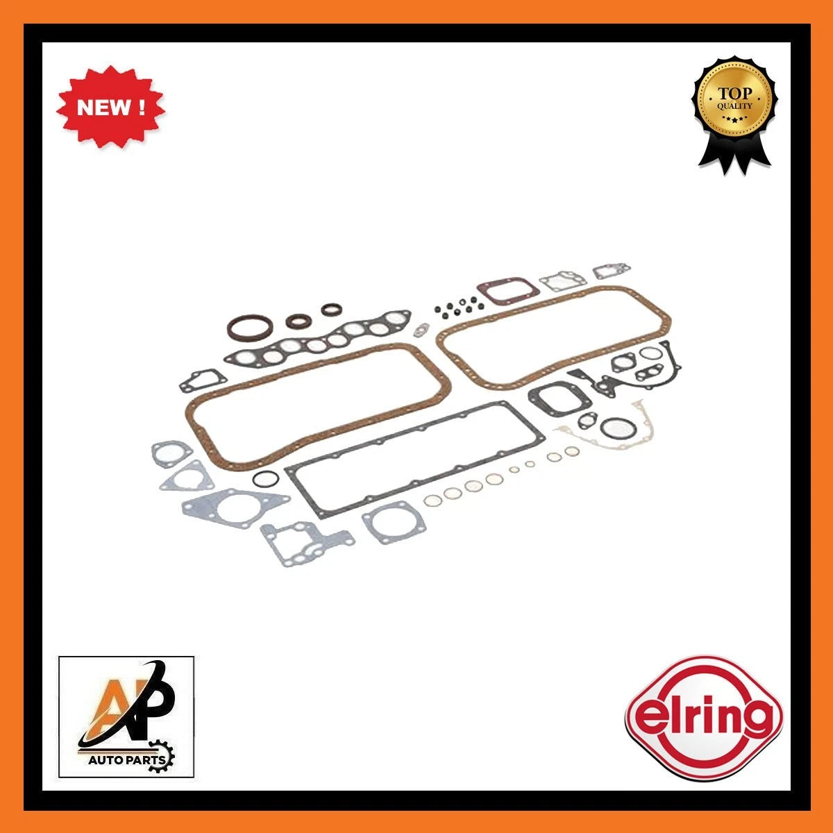 Engine Full Gasket Kit Replacement for Fiat  M705 160A7000 (1981–1984)