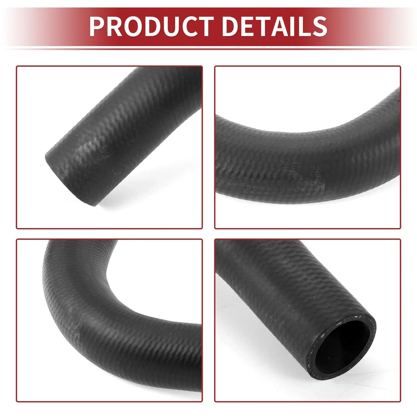 Radiator Hose for Honda Accord 2013-2017 - Rubber Black (2013-2017)