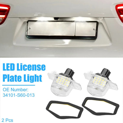 2 x LED License Plate Lights for Honda CR-V (2007-2012)