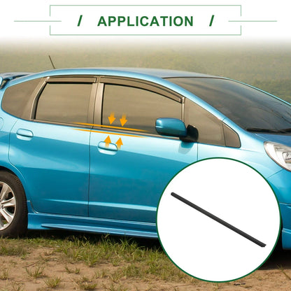 2 x Front Left & Right Weatherstrip Window Seals for Honda Fit (2009-2014)