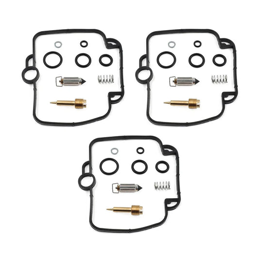 3 x Carburetor Repair Kit for Daytona 750, Tiger 885, Trophy 900, Sprint (1991-2004)